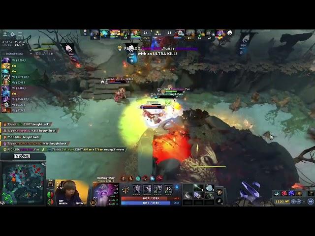 PSG LGD Faith Bian Double Rampage Dawnbreaker Arlington Major 2022.