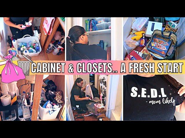 *2023* THROW IT OUT! A FRESH START EXTREME CLEANING MOTIVATION // DECLUTTERING CLOSETS