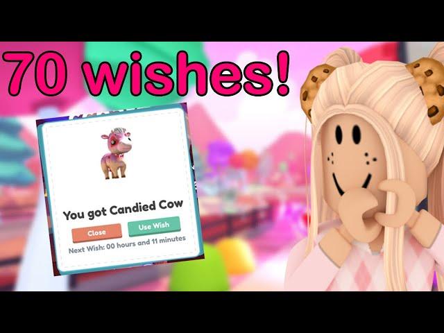 Can I get the Candied Cow form the wishing well? Overlook rp