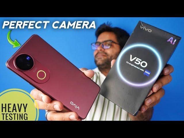 vivo V50 5G Unboxing and Hands-On Review | India’s Exclusive Wedding Portrait Studio! 