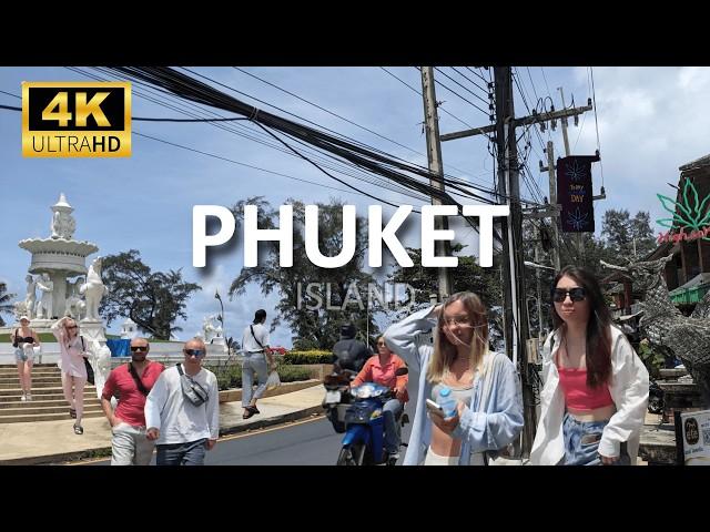 Karon Beach, 2024 October Wat Karon & Phuket Streets | 4K Walking Tour Through the Heart of Karon