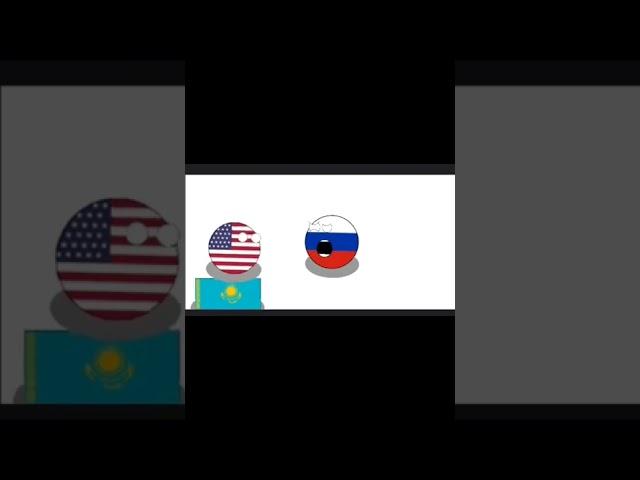 как видит страны россия |  countyballs N2     #shorts #рекомендации #countryballs