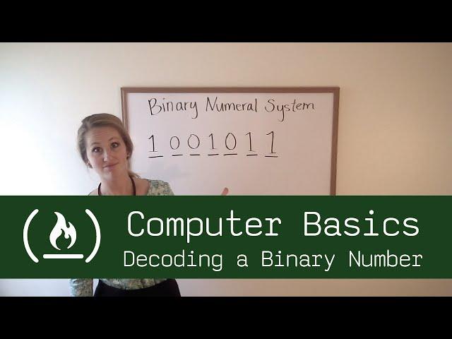 Computer Basics 4: Decoding a Binary Number