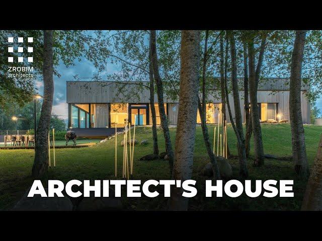 Inspired by Nature | Architect’s Own Home that Unites Modern Architecture, Design, Art and Craft