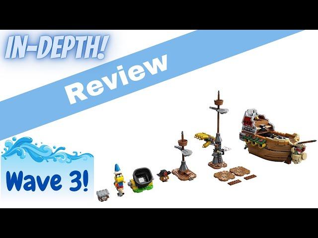 LEGO Super Mario Bowser's Airship Expansion Set Review! (71391)