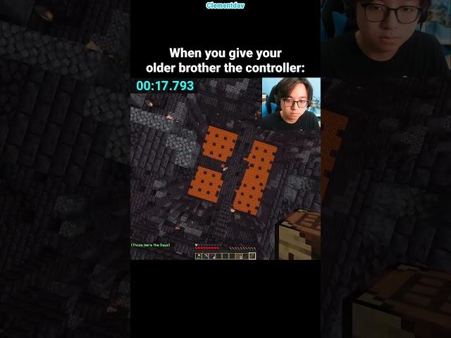 Minecraft Older Brother Moment