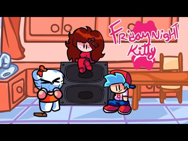 Vs Hello Kitty - Stressed Song | Hell-on Kitty | Friday Night Funkin (Fnf mod)