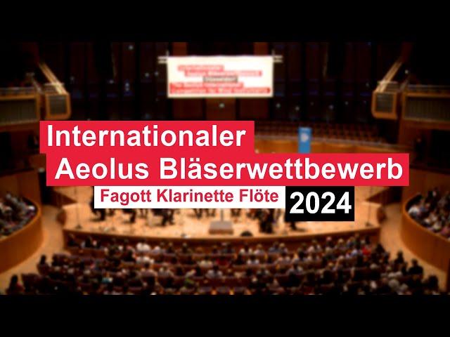 18. Internationaler Aeolus Bläserwettbewerb 2024