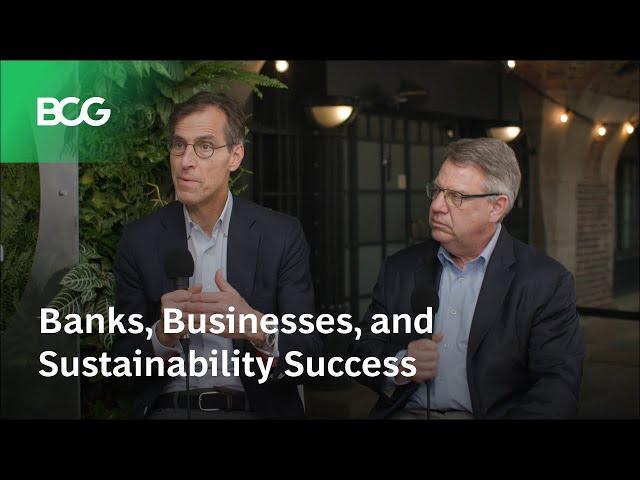 Banks, Businesses, and Sustainability Success