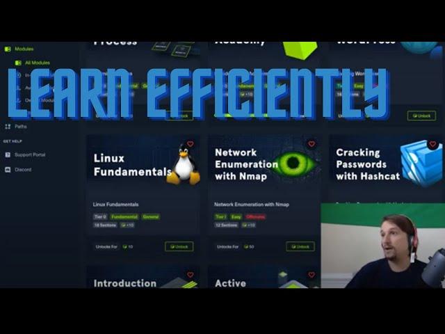 Prepare for a career in Cybersecurity by learning more efficiently with HackTheBox Academy