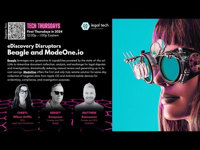 Tech Thursday: eDiscovery Disruptors Beagle and ModeOne.io