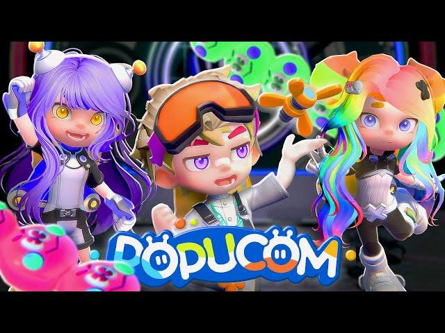 ПРИВЕЛИ ГЛАВНУЮ ФАНАТКУ ИГРЫ ТРИ В РЯД! Popucom