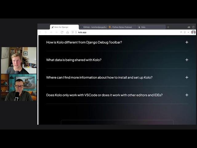 Kolo.app for Django and Observing Pythons - Talk Python to Me Ep.464