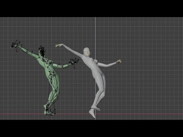 MMD Motion to The Sims 4 Rig Transfer Test