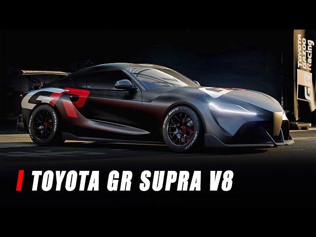 V8-Powered Toyota GR Supra Racecar