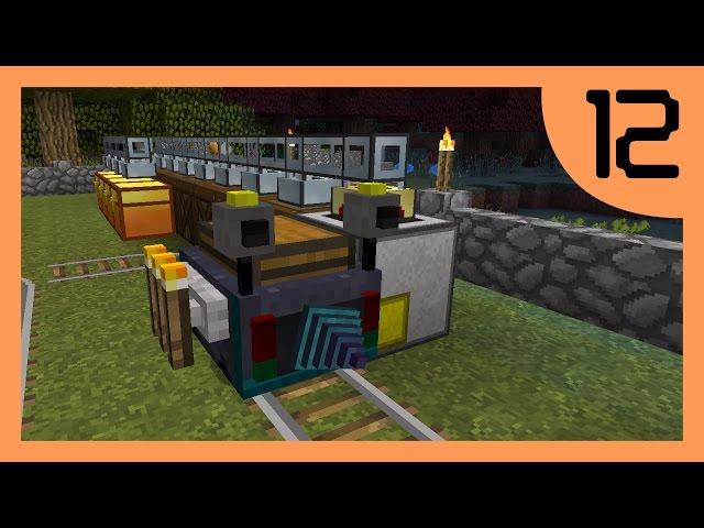 Thorgal's Modded Minecraft #12 - Auto mining with Steve’s Carts