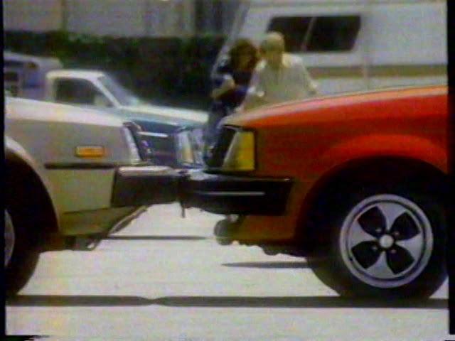 1985 Ford Escort "5mph Bumpers" TV Commercial