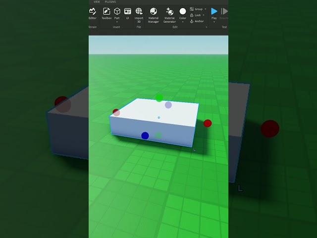 Как сделать батут в Roblox Studio?  #роблокс