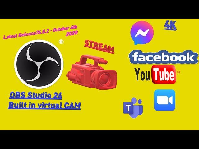 How To live stream from OBS to facebook and youtube |