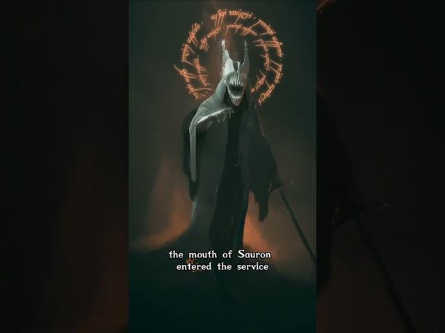 Who is the Mouth of Sauron in Lord of the Rings | Mythology of Middle-Earth #shorts