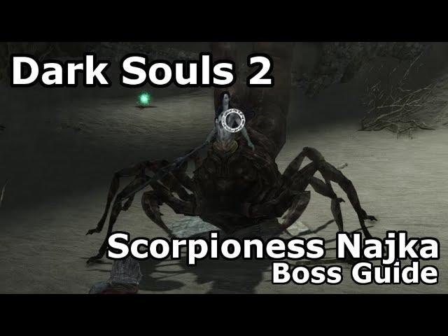 Dark Souls 2 - Scorpioness Najka Boss Kill Guide (DS2)