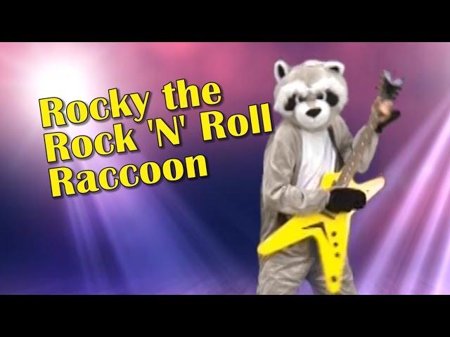 Brain Breaks | Rocky The Rock N Roll Raccoon | Beginning Letter Sounds | Jack Hartmann