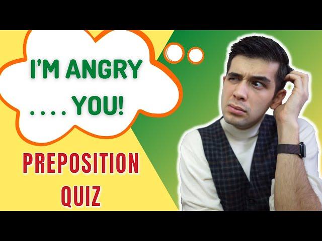 English Preposition Quiz (Beginner to Advanced)