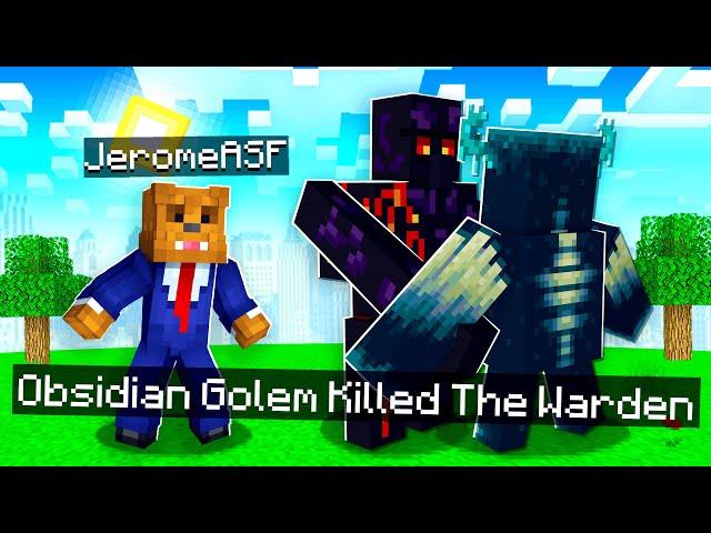 EVERY Golem VS The Warden In Minecraft