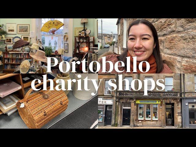 Tour of Portobello's Charity Shops | Thrift Shopping in Edinburgh