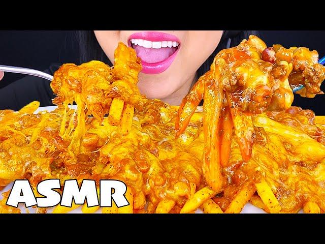 ASMR CHILI CHEESE FRIES Eating Sounds (NO TALKING) 1 HOUR Compilation ASMR Phan