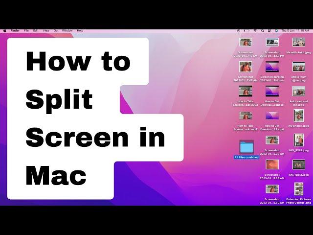 How to Split Screen On Mac | MacBook Pro & MacBook Air