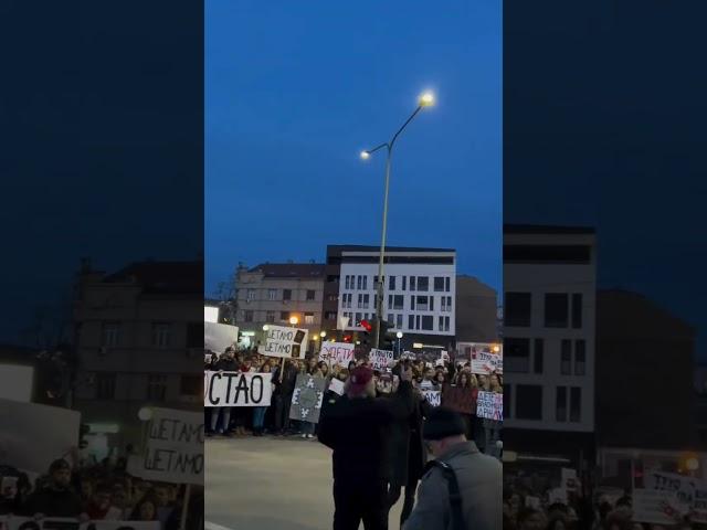 "Kragujevac je ustao" - protest u Kragujevcu | 11.01.2025.