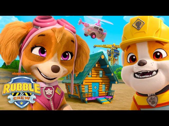 PAW Patrol Skye Helps Rubble & Crew With an Air Rescue! | Rubble & Crew