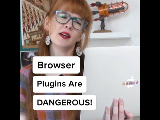 Browser Plugins are DANGEROUS  #shorts