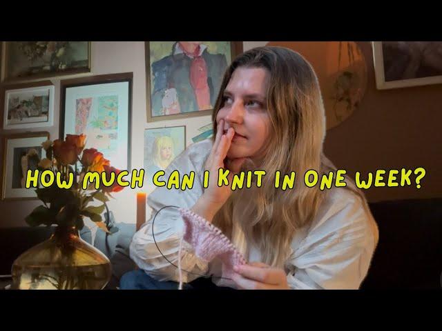 designing my own sweater from scratch  a cosy autumn knitting vlog