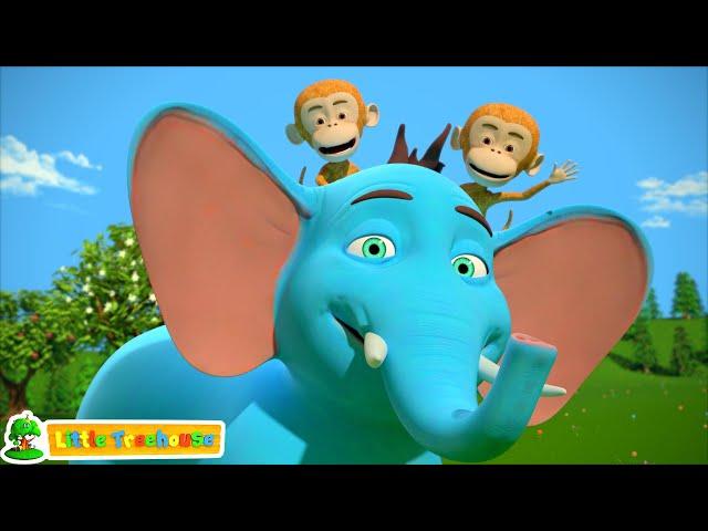 Happy Elephant + More Nursery Rhymes & Cartoon Videos for Babies