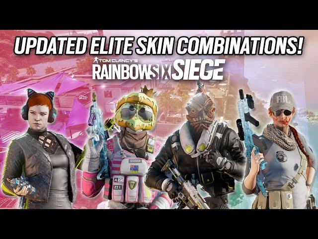 MY UPDATED ELITE COMBINATIONS! (2024) | Rainbow Six Siege