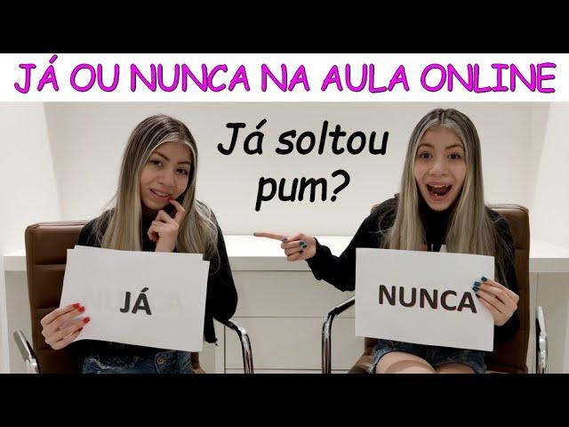 JÁ OU NUNCA NA AULA ONLINE - PLANETA DAS GÊMEAS