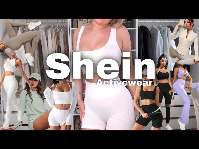 Shein activewear haul | try on