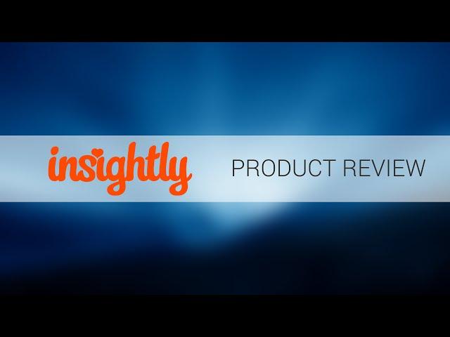 Insightly CRM Demo