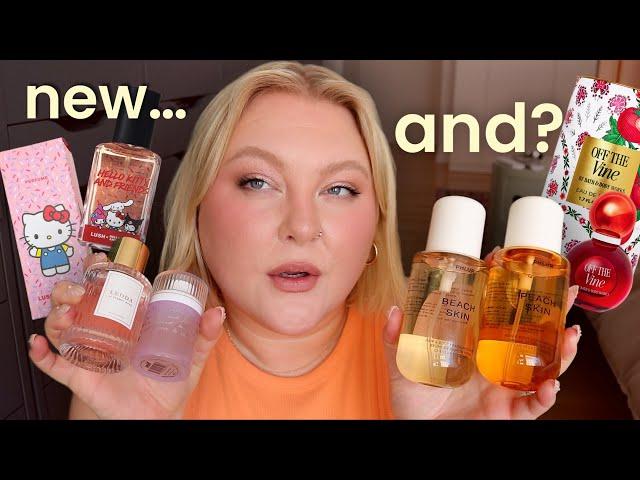fragrance haul (everything i've been testing & smelling)