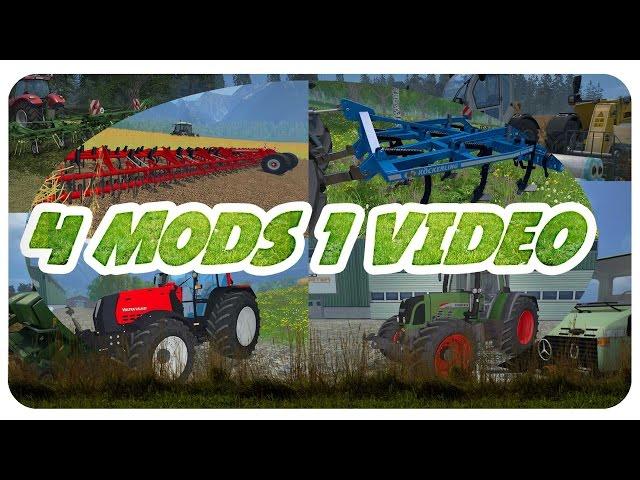 LS15 - 4 Mods 1 Video #002 | Modvorstellung LS15