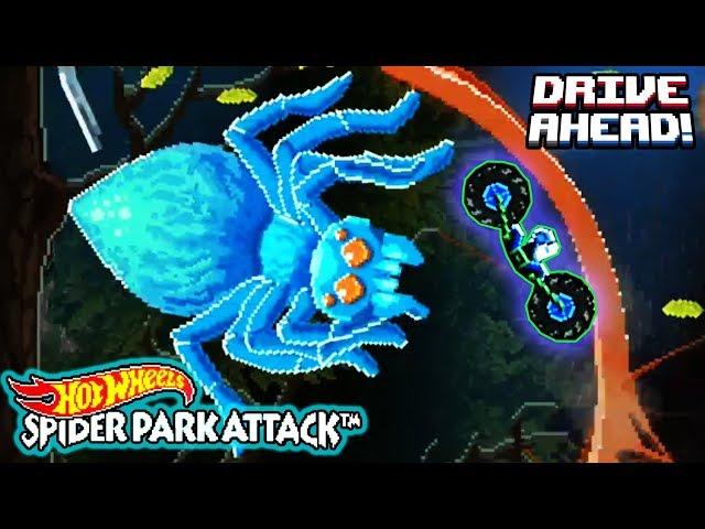 Hot Wheels SPIDER DRIVE AHEAD new cars from the event - CRAZY BATTLE monster machines against BOSSES