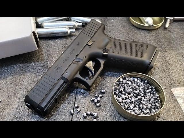 (Pellet Version) Umarex Airgun Glock 17 Gen 5 video testing #christopher #airgunshooter