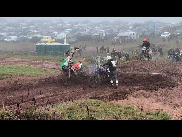 Wild and woolly 2024, first lap chaos! + practice, huge crashes and fails!