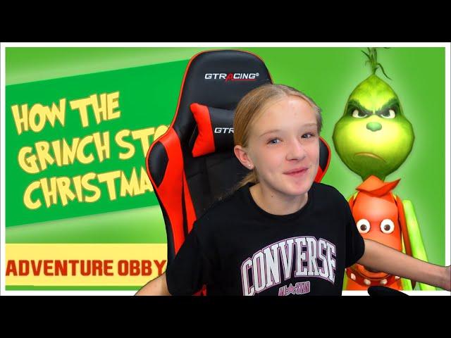 Trinity Plays Grinch Obby in Roblox!!