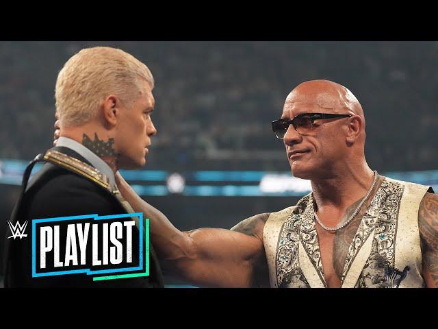 Complete history of Cody Rhodes and The Rock: WWE Playlist