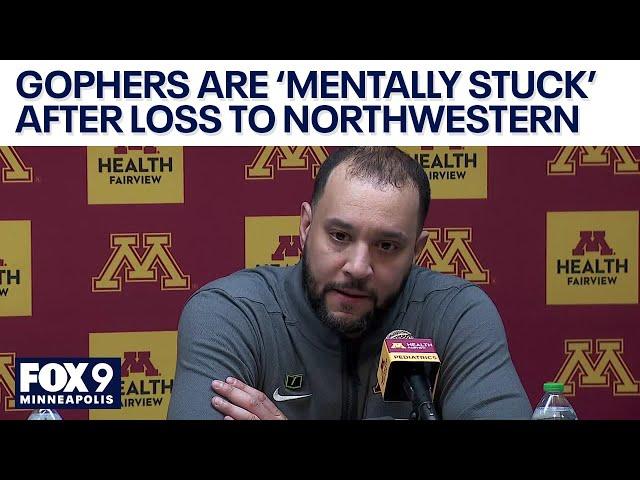 Ben Johnson: Gophers are 'mentally stuck' after loss to Northwestern