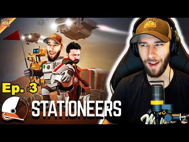 Ep. 3 Let's Play STATIONEERS | chocoTaco Variety Gameplay Space Games