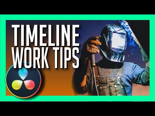 Tips for Working In The Timeline - DaVinci Resolve 17 Basics Tutorial